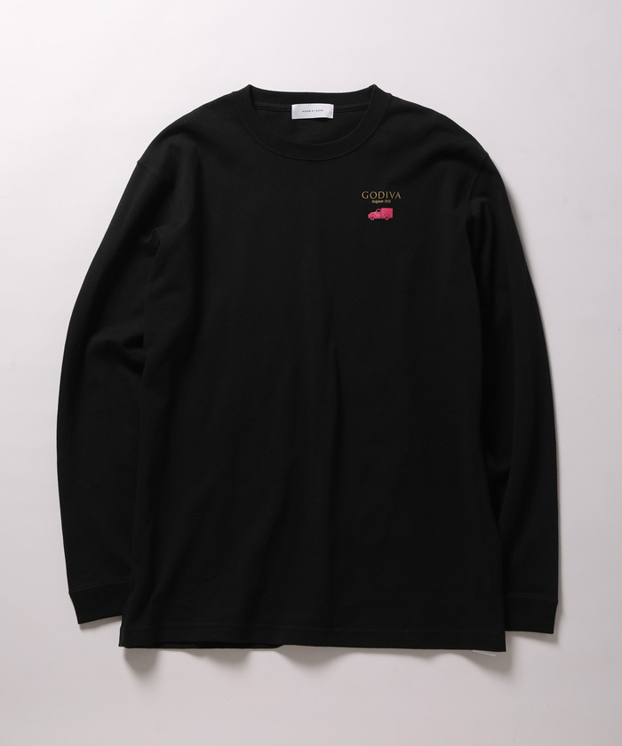 セール 30%OFF】【GODIVA×ADAM ET ROPE'】LOGO LONG SLEEVE T