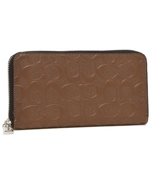 コーチ 長財布 アウトレット メンズ Coach F Sad ブラウン コーチ Coach D Fashion