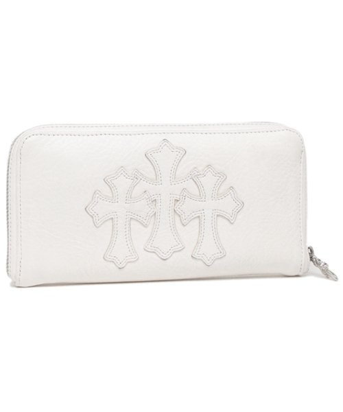 クロムハーツ 長財布 メンズ Chrome Hearts White ホワイト クロムハーツ Chrome Hearts D Fashion