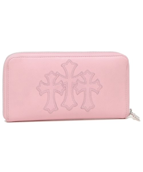 クロムハーツ 長財布 メンズ Chrome Hearts Baby Pink ピンク クロムハーツ Chrome Hearts D Fashion