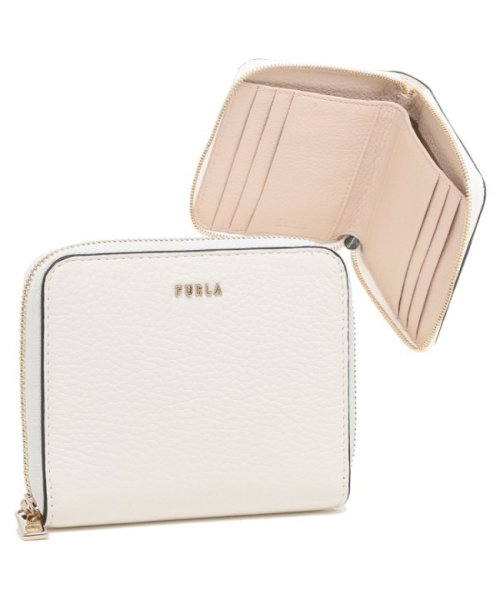 フルラ 折財布 レディース バビロン ミニ財布 ラウンドファスナー Furla Pcy1uno Hsf000 01b00 ホワイト フルラ Furla D Fashion