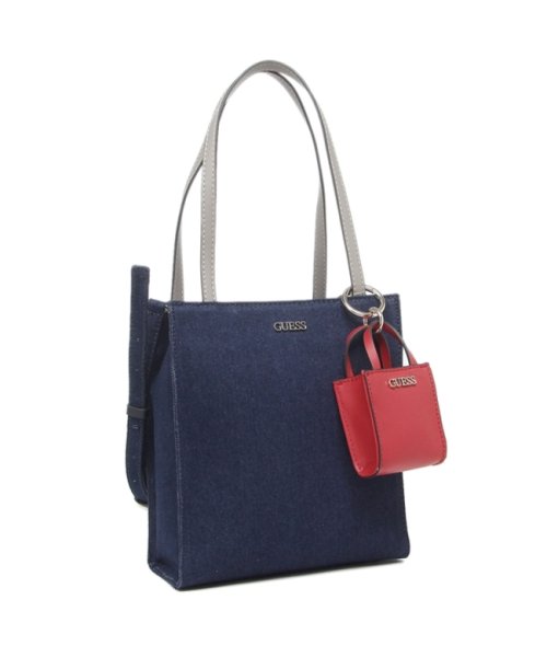 ゲス トートバッグ ショルダーバッグ レディース Guess Jd Dark Denim ネイビー ゲス Guess D Fashion