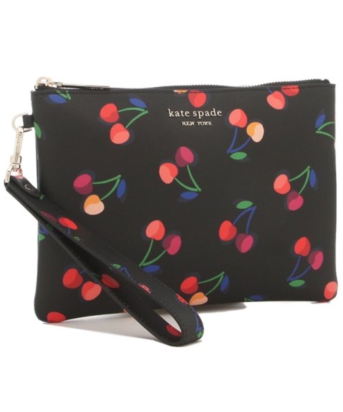 ケイトスペード ポーチ リストレット レディース スペンサー Kate Spade Pwru8063 098 ブラックマルチ ケイトスペードニューヨーク Kate Spade New York D Fashion
