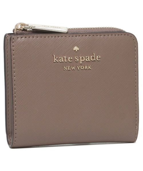 ケイトスペード 折財布 ミニ財布 アウトレット レディース Kate Spade Wlr 094 ライトグレー ケイトスペードニューヨーク Kate Spade New York D Fashion