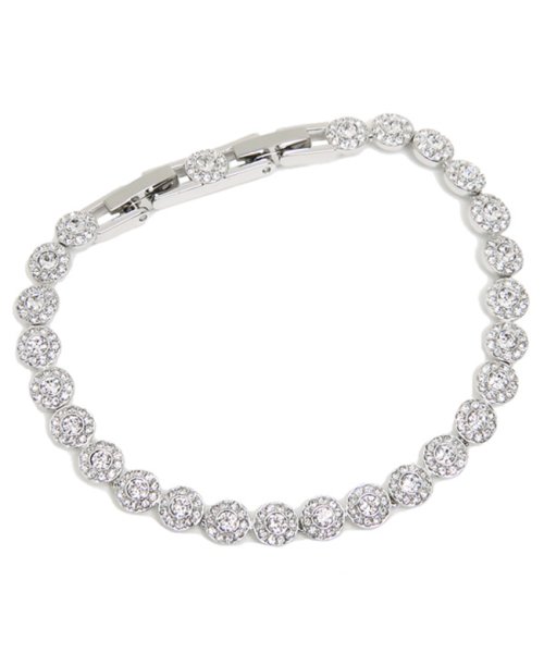 セール スワロフスキー ブレスレット アクセサリー Swarovski Angelic バングル レディース シルバー クリア スワロフスキー Swarovski D Fashion