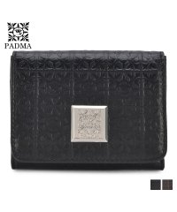 PADMA/パドマ PADMA 財布 三つ折り メンズ レディース WALL ブラック ブラウン 黒 PAD－30250/503467072