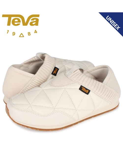 クーポン Teva テバ エンバー シューズ モックシューズ スリッポン メンズ レディース Ember Moc ホワイト 白 テバ Teva D Fashion