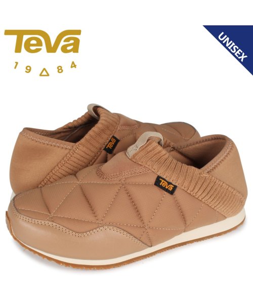 クーポン Teva テバ エンバー シューズ モックシューズ スリッポン メンズ レディース Ember Moc ブラウン テバ Teva D Fashion
