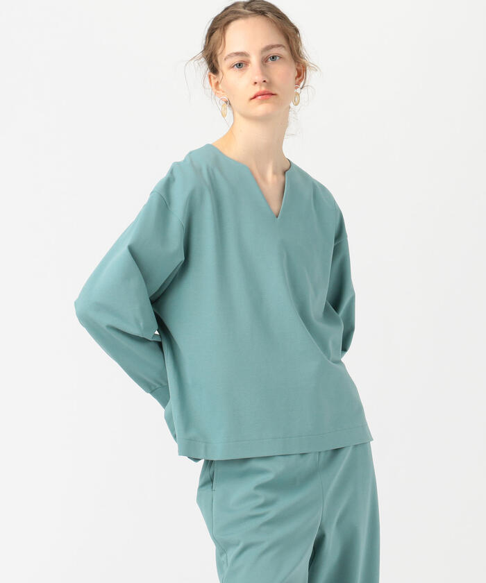 クーポン】【セール 40%OFF】プレシャスモック キーネック