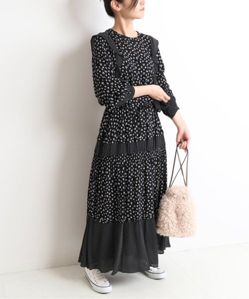 セール 30 Off マルチパターンモノトーンフラワーワンピース スローブ イエナ Slobe Iena D Fashion セール 30 Off マルチパターンモノトーンフラワーワンピース スローブ イエナ Slobe Iena D Fashion