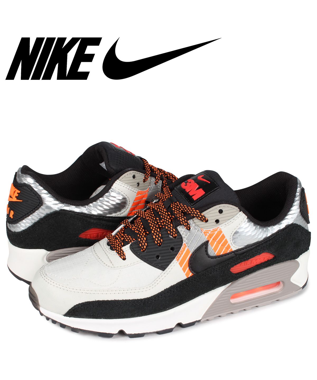 NIKE AIR MAX 90 3M ナイキ エアマックス90 スニーカー メンズ ...