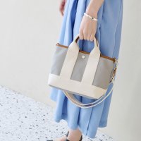 TOPKAPI BREATH/トプカピ TOPKAPI スコッチグレイン ネオレザー ミニ トート バッグ ショルダー付き S/503260252