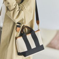 TOPKAPI BREATH/トプカピ TOPKAPI スコッチグレイン ネオレザー ミニ トート バッグ ショルダー付き S/503260252