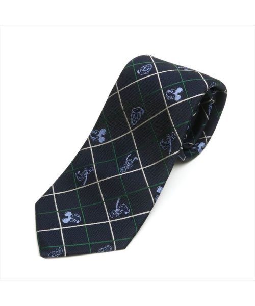Disney ディズニー ネクタイ ネイビー系 チェック柄 Tokyo Shirts Tokyo Shirts D Fashion Disney ディズニー ネクタイ ネイビー系 チェック柄 Tokyo Shirts Tokyo Shirts D Fashion