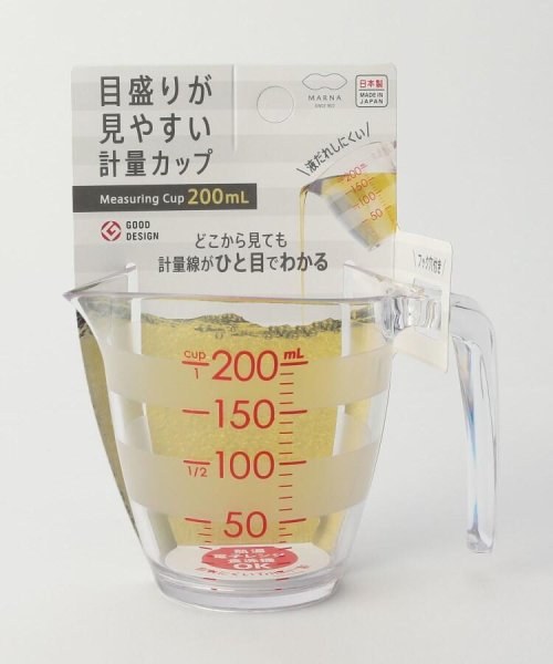 Marna マーナ 目盛りが見やすい計量カップ 0ml クリア 212キッチンストア ２１２ｋｉｔｃｈｅｎ ｓｔｏｒｅ D Fashion
