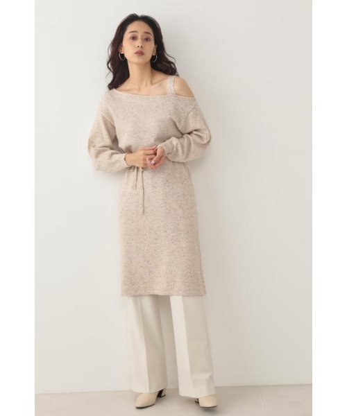 セール アシンメトリーウエストタイニットワンピース シェルターセレクト Shel Tter Select D Fashion セール アシンメトリーウエストタイニットワンピース シェルターセレクト Shel Tter Select D Fashion
