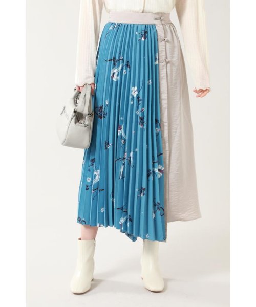 セール オリエンタルプリントスカート ローズバッド Rose Bud D Fashion セール オリエンタルプリントスカート ローズバッド Rose Bud D Fashion