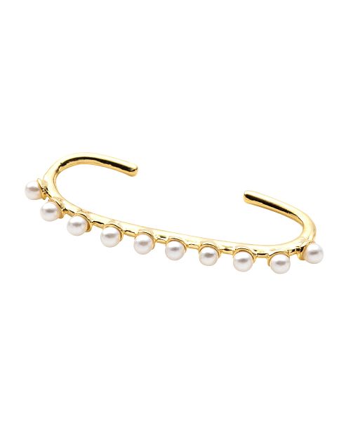 クリームドット Cream dot. 大きめラインにパールが艶めく片耳用