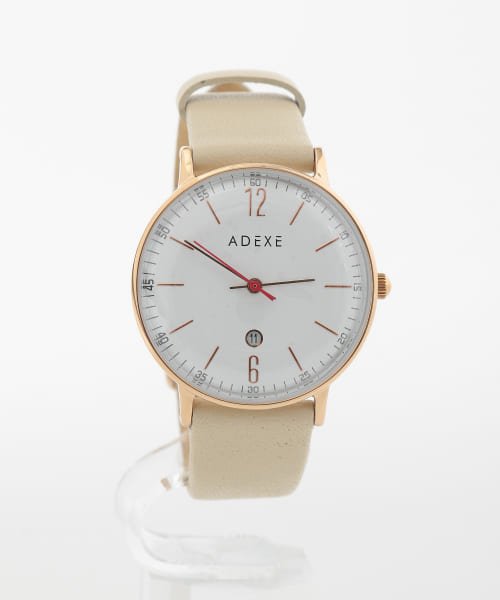 Adexe レザーウォッチ アイボリー アーバンリサーチドアーズ Urban Research Doors D Fashion Adexe レザーウォッチ アイボリー アーバンリサーチドアーズ Urban Research Doors D Fashion