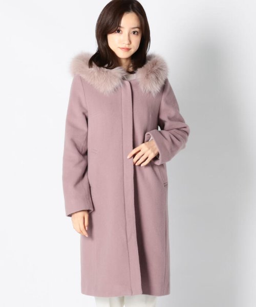 セール フードファーコート ミッシュマッシュ Misch Masch D Fashion