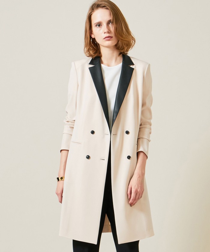 CINDY / ロングジャケット(503763781) | ベイジ,(BEIGE,) - d fashion CINDY / ロングジャケット(503763781) | ベイジ,(BEIGE,) - d fashion