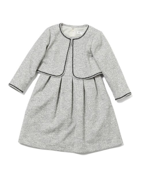 Rope Picnic Kids ファンシーツィードボレロ ワンピースセットアップ ロぺピクニックキッズ Rope Picnic Kids D Fashion Rope Picnic Kids ファンシーツィードボレロ ワンピースセットアップ ロぺピクニックキッズ Rope Picnic Kids D Fashion