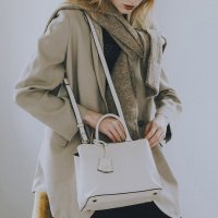 TOPKAPI TREASURE/トプカピ TOPKAPI フロントステッチ レザーミニショルダーバッグ/503767342