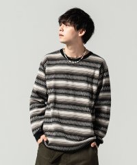 glamb/Ombre border knit/503768941