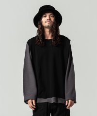 glamb/Bicolor layered knit/503768947