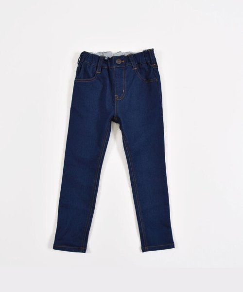 セール 後ろ ポケット ジョグ デニム 総ゴム パンツ 90 140cm ベベ Bebe D Fashion セール 後ろ ポケット ジョグ デニム 総ゴム パンツ 90 140cm ベベ Bebe D Fashion