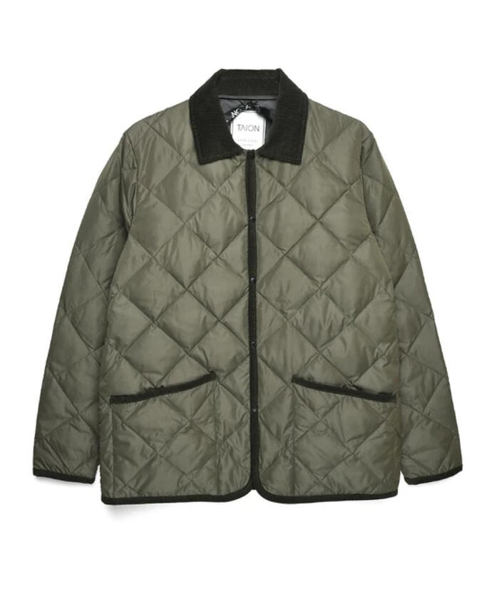 クーポン】【TAION/タイオン】CITY LINE PIPING COLLARED JKT クーポン】【TAION/タイオン】CITY LINE PIPING COLLARED JKT