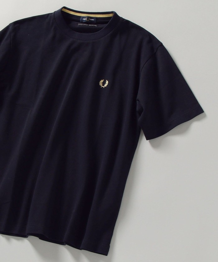 WEB限定/SHIPS別注】FRED PERRY: SOLOTEX（R) 鹿の子 ワンポイント