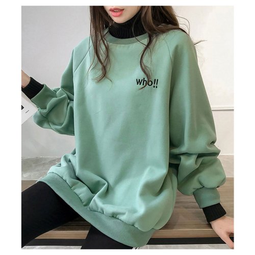重ね着風おしゃれトレーナー メゾンドラティール Maison De Latir D Fashion