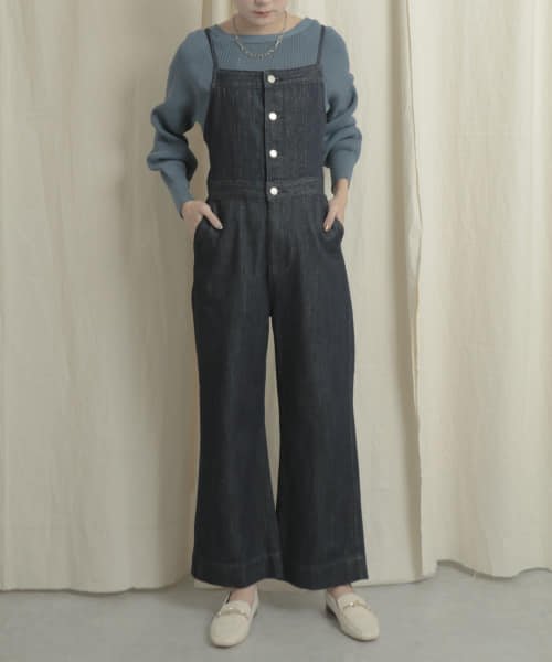 セール Lee 別注 マリンサロペット センスオブプレイス バイ アーバンリサーチ Sense Of Place By Urban Research D Fashion