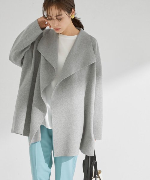 セール 洗える ドロップショルダージャカードニットカーディガン ロペ Rope D Fashion