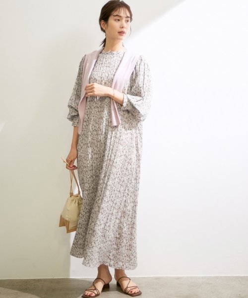 セール Web限定 2way オリジナルプリントワッシャープリーツワンピース ロペ Rope D Fashion セール Web限定 2way オリジナルプリントワッシャープリーツワンピース ロペ Rope D Fashion