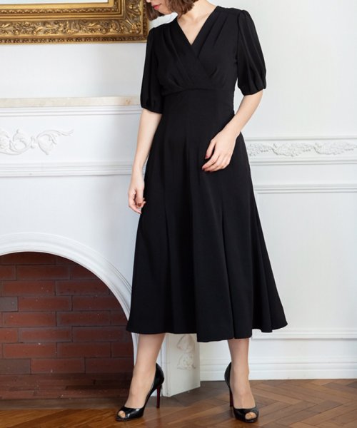 セール 50 Off カシュクールフレアワンピース コケットアンナ Coquette Anna D Fashion セール 50 Off カシュクールフレアワンピース コケットアンナ Coquette Anna D Fashion