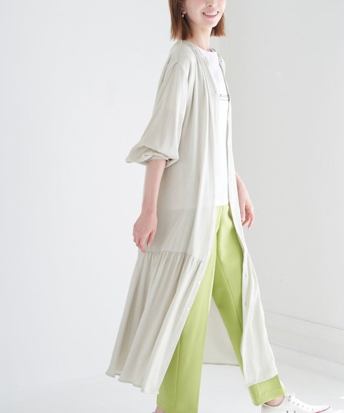 クーポン セール70 Off ローウエスト切替サテンシャツワンピース ロペピクニック Rope Picnic D Fashion