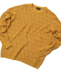 Men's Bigi/7Gアイレットアラン柄ニット/503784457