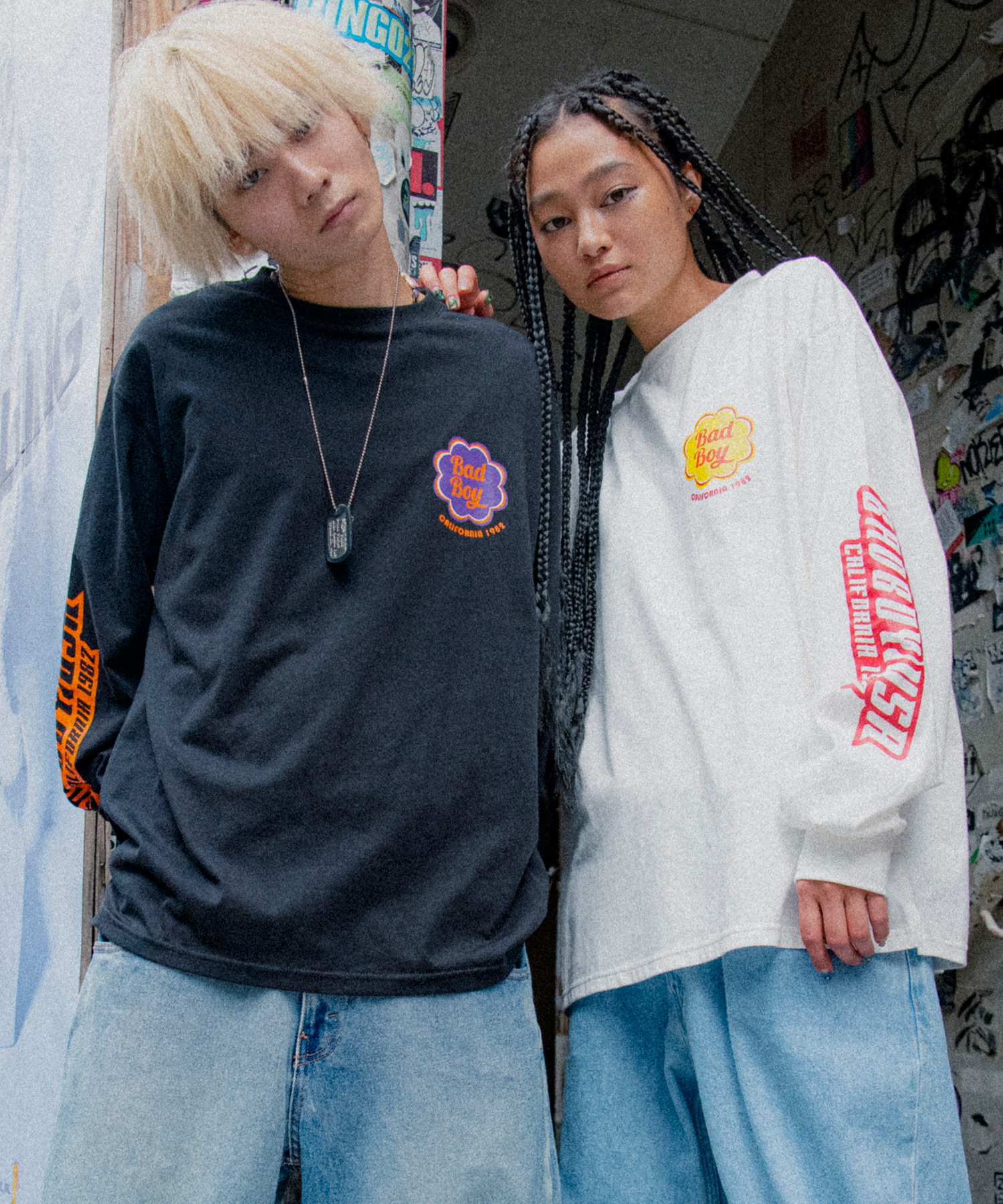 在庫調整】back logo long T-shirt【3色展開】※順次発送予定