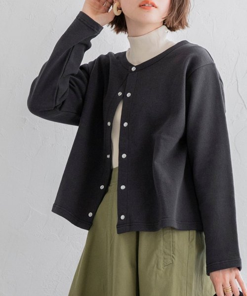 セール オーガニック混usaコットン裏毛ショート丈カーディガン コーエン Coen D Fashion セール オーガニック混usaコットン裏毛ショート丈カーディガン コーエン Coen D Fashion