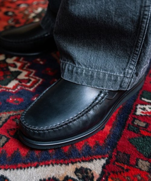 Begin 5月号 P 59 Ships Any別注 Oldman Horween クロムエクセルレザー モカシン シューズ シップス エニィ メンズ Ships Any Mens D Fashion