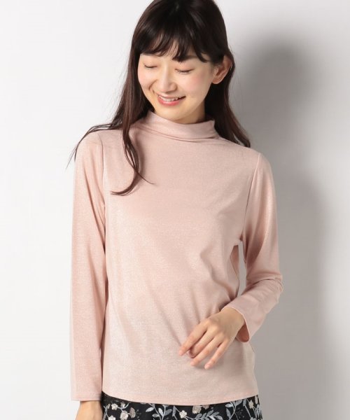 セール 洗える ラメベア天竺 ボトルネックカットソー バイス バーサ Vice Versa D Fashion セール 洗える ラメベア天竺 ボトルネックカットソー バイス バーサ Vice Versa D Fashion