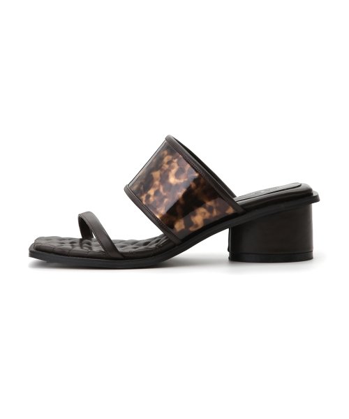 ダブルストラップミュール リリー ブラウン Lily Brown D Fashion ダブルストラップミュール リリー ブラウン Lily Brown D Fashion