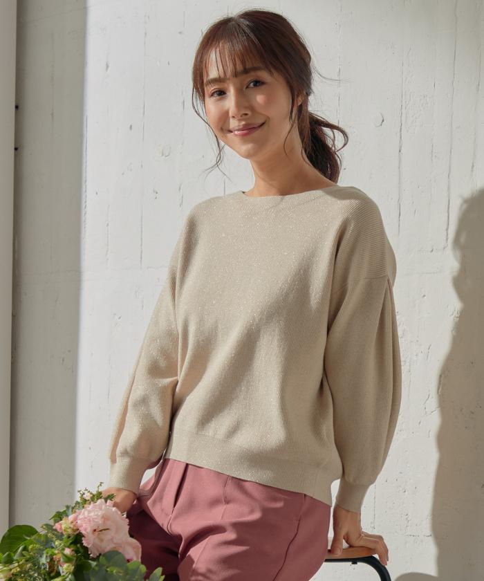 セール】【松本まりかさん着用】フォーチュンカラー ニット セール】【松本まりかさん着用】フォーチュンカラー ニット