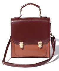 STYLEBLOCK/スタイルブロック STYLEBLOCK バイカラー3WAYショルダーバッグ/503786990