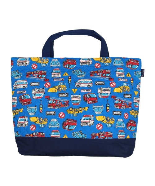 子供服 Kids Foret キッズフォーレ 総柄レッスンバッグ おけいこバック サブバック B キッズフォーレ Kids Foret D Fashion