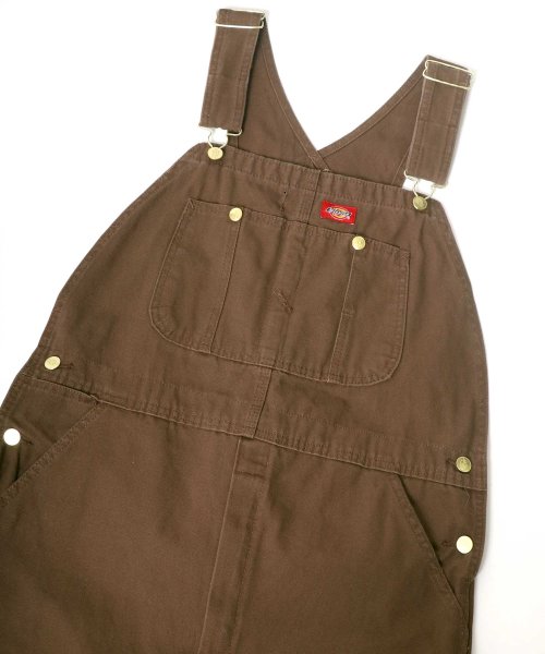 クーポン Salong Hameu Dickies カラー デニムオーバーオール Salong Hameu Salong Hameu D Fashion