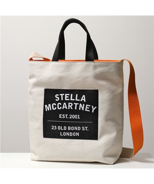 クーポン セール 10 Off Stella Mccartney ステラマッカートニー W8740 トートバッグ ショルダーバッグ ロゴ キャンバス 鞄 ｔ7 レディース ステラマッカートニー Stella Mccartney D Fashion