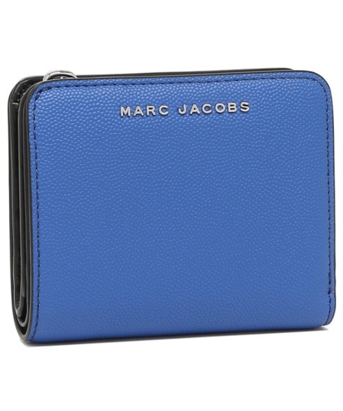 マークジェイコブス 二つ折り財布 アウトレット デイリー ミニ財布 ブルー レディース Marc Jacobs M 400 マークジェイコブス Marc Jacobs D Fashion